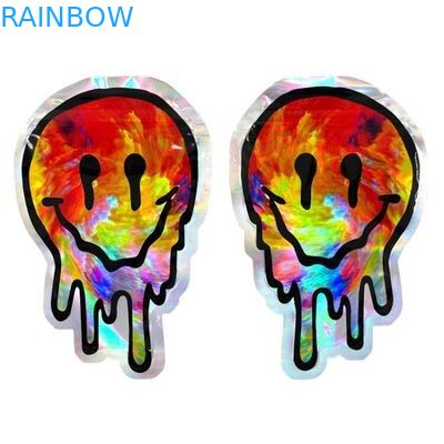 Os sacos de plástico comestíveis irregulares da forma 3.5g Mylar cheiram o saco de Mylar da prova para empacotar