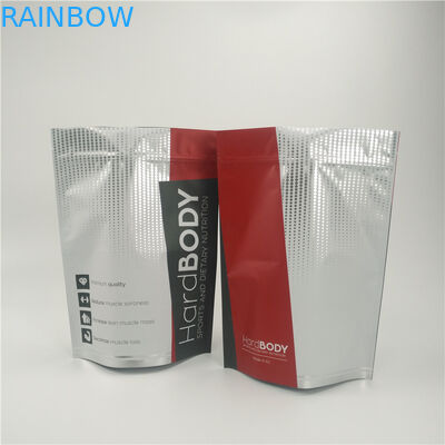 Os malotes plásticos do cannabis que empacotam o alimento levantam-se o saco do zíper