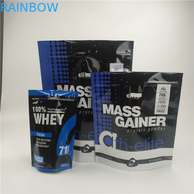 Os malotes plásticos do cannabis que empacotam o alimento levantam-se o saco do zíper