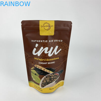 Suporte de empacotamento plástico de THC Pouchesd acima dos sacos Ziplock da embalagem de Doypack