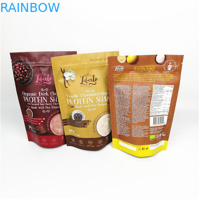 Os sacos comestíveis do acondicionamento de alimentos do cannabis Resealed malotes Ziplock do empacotamento plástico