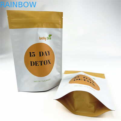 100g Digitas que imprimem o suporte acima da folha de alumínio Doypack do saco do empacotamento de alimento dos frutos secos do malote