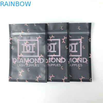 Selo lateral do saco de plástico três Resealable do fechamento do fecho de correr da folha de alumínio de Mylar