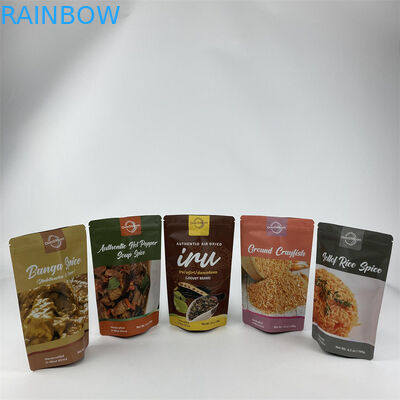 Levante-se o pacote quente de empacotamento do zíper do selo do malote do cigarro de Doypack com logotipo