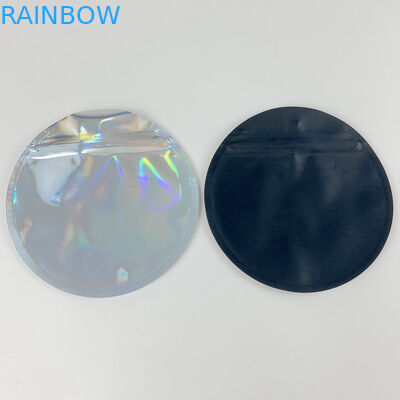 Os sacos holográficos Resealable da folha de alumínio de Mylar cortaram 3.5G dado forma feito sob encomenda