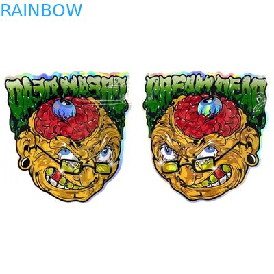 O fechamento impresso feito sob encomenda Mylar do fecho de correr ensaca o zíper do petisco de Gummies da soldadura térmica ensaca a folha de alumínio