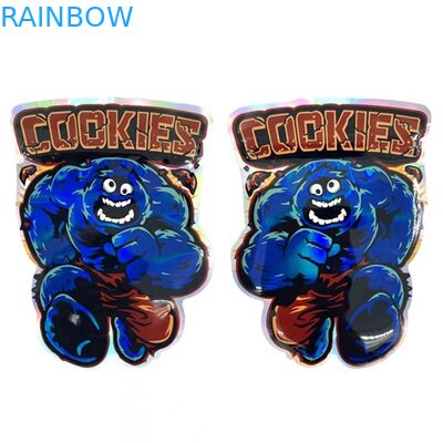 O fechamento impresso feito sob encomenda Mylar do fecho de correr ensaca o zíper do petisco de Gummies da soldadura térmica ensaca a folha de alumínio