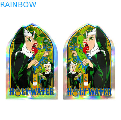 O fechamento impresso feito sob encomenda Mylar do fecho de correr ensaca o zíper do petisco de Gummies da soldadura térmica ensaca a folha de alumínio