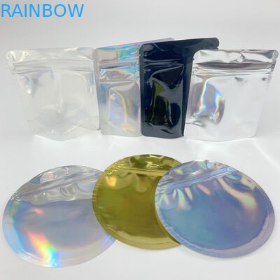 A forma feita sob encomenda de 4 x de 6 Mylar levanta-se o malote com zíper sem perigo para as crianças