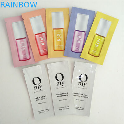 Aqueça - os cosméticos selados provam sacos lisos de empacotamento do selo dos lados da folha 3 de Mylar do malote dos saquinhos