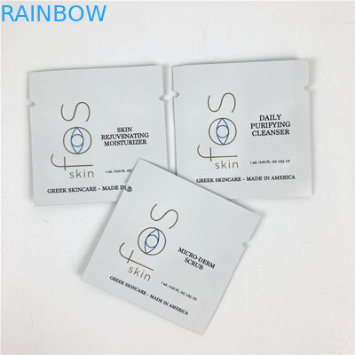 Mini Kraft Paper Cosmetic Pouch que empacota com o saquinho vazio do comprimido do chá do café da folha do zíper