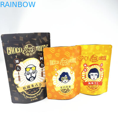 Sacos de empacotamento Ziplock de alumínio de Mylar da prova Resealable do cheiro para a cookie do petisco do alimento