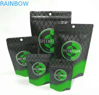 O petisco plástico do café do chá que embala o malote feito sob encomenda dos sacos Ziplock Resealable laminou Runtz