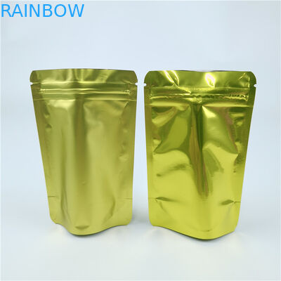 Sacos holográficos transparentes Resealable do fechamento do fecho de correr de Mylar da prova do cheiro para o empacotamento dos doces