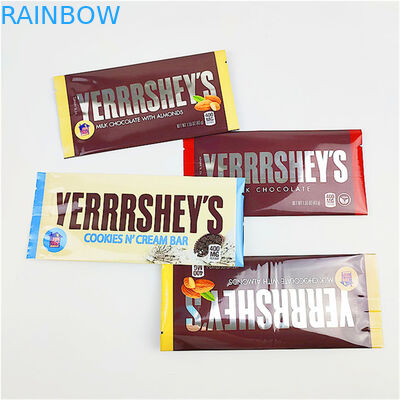 Saco impresso feito sob encomenda do petisco de Mylar Edibles que empacota para a barra de chocolate 400mg