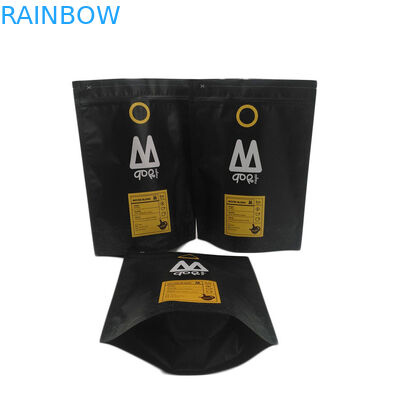 CBD personalizado ensaca o suporte acima do pacote de Doypack Matte Aluminum Foil Baggies Food