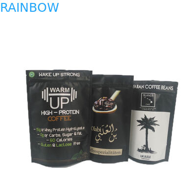 Saco de café de empacotamento Kratom do zíper do saco feito sob encomenda do petisco da prova do cheiro de Mylar