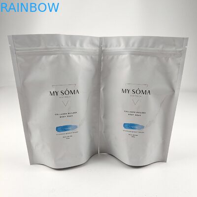 Malote de empacotamento do suporte da prova da água do saco do banho plástico de sal de rocha de sal do mar acima