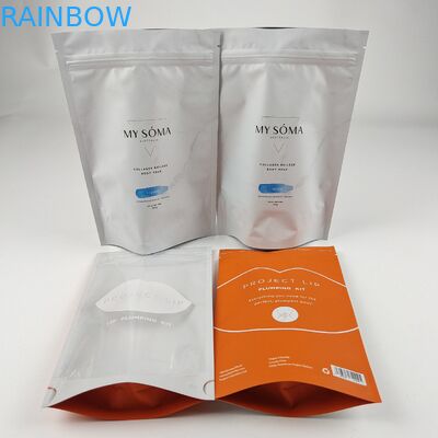 Malote de empacotamento do suporte da prova da água do saco do banho plástico de sal de rocha de sal do mar acima