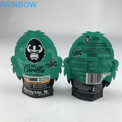 A forma irregular laminou o saco Ziplock de Mylar do toque macio de Mylar 3.5g 7g 14g 28g da prova do cheiro