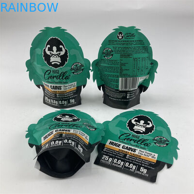 A forma irregular laminou o saco Ziplock de Mylar do toque macio de Mylar 3.5g 7g 14g 28g da prova do cheiro