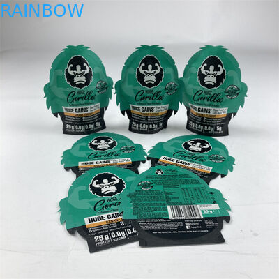 A forma irregular laminou o saco Ziplock de Mylar do toque macio de Mylar 3.5g 7g 14g 28g da prova do cheiro