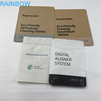 Digitas que imprimem o produto comestível amigável de Eco do saco de papel Compostable para doces do petisco