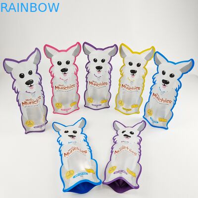 O armazenamento Ziplock do alimento de Mylar do queijo dos petiscos ensaca o suporte cortado do saquinho do malote acima do saco