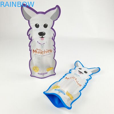 O armazenamento Ziplock do alimento de Mylar do queijo dos petiscos ensaca o suporte cortado do saquinho do malote acima do saco