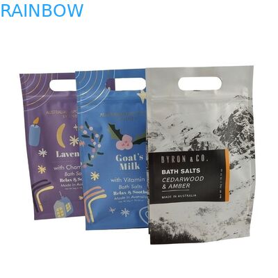 Projete o suporte acima do corpo do malote do zíper esfregam sacos de empacotamento de Mylar da folha de alumínio