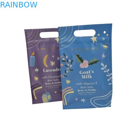 Projete o suporte acima do corpo do malote do zíper esfregam sacos de empacotamento de Mylar da folha de alumínio