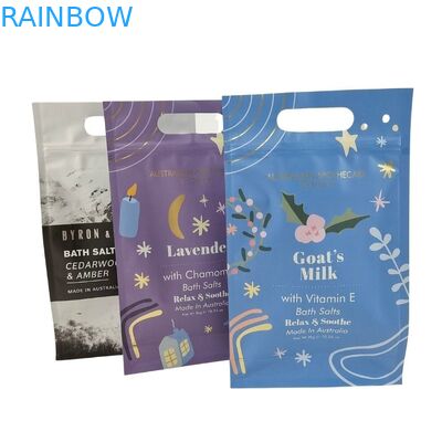 Projete o suporte acima do corpo do malote do zíper esfregam sacos de empacotamento de Mylar da folha de alumínio