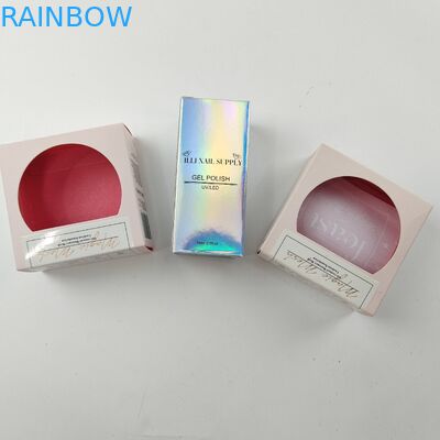 Caixas de papel feitas sob encomenda do cartão de 15ml 0.5oz Skincare com logotipo de gravação