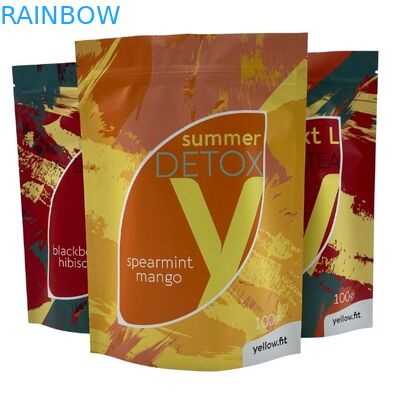 Umidade - o zíper da prova levanta-se o malote para o empacotamento do café do chá do alimento