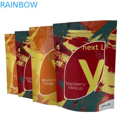 Umidade - o zíper da prova levanta-se o malote para o empacotamento do café do chá do alimento