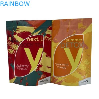 Umidade - o zíper da prova levanta-se o malote para o empacotamento do café do chá do alimento