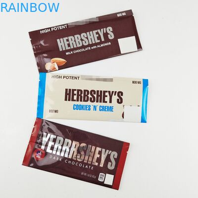 saquinhos feitos sob encomenda de empacotamento de Logo Foil Bag Chocolate Packing do malote do chocolate 600mg