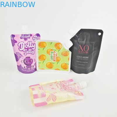 Malote plástico flexível Doypack líquido do bico para o molho de tomate/cosmético