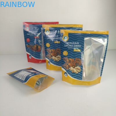 Levante-se a umidade Ziplock dos sacos do armazenamento do alimento de Mylar da folha - prova do cheiro da prova para o petisco