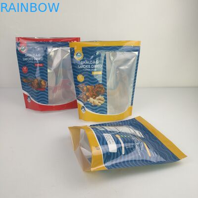 Levante-se a umidade Ziplock dos sacos do armazenamento do alimento de Mylar da folha - prova do cheiro da prova para o petisco