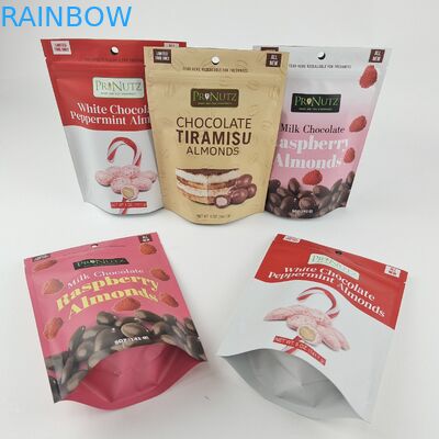 Levante-se os petiscos que de empacotamento de alumínio dos sacos o cigarro tempera sacos Ziplock Resealable