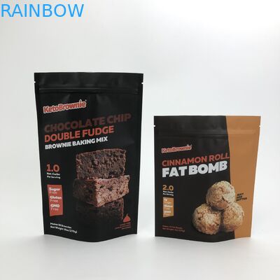 Bolsa à prova de cheiro impressa personalizada 3,5g para doces, biscoitos de chocolate, lanches, embalagens para alimentos