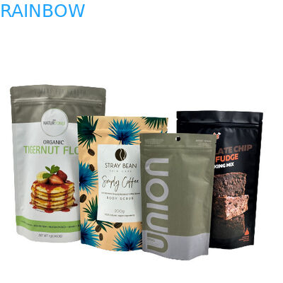 Sacos de Mylar Ziplock de CBD Stand Up Saquinhos de comida para doces à prova de cheiro Sacos de Mylar à prova de cheiro