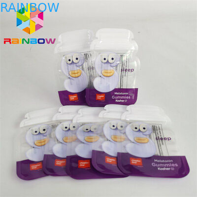 Sacos de Mylar impressos personalizados 1g 3,5g 7g 14g 28g resistente a crianças para doces de biscoito