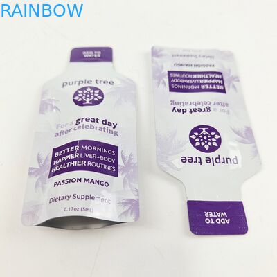 Sacos de Mylar impressos personalizados cortados sob pressão 3,5 g Holograma Holográfico Ziplock Saco em formato especial