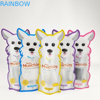 Sacos de Mylar impressos personalizados cortados sob pressão 3,5 g Holograma Holográfico Ziplock Saco em formato especial