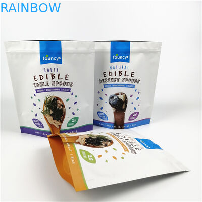 Sacos Mylar Ziplock 3,5 g personalizados à prova de umidade para embalagem de biscoitos doces