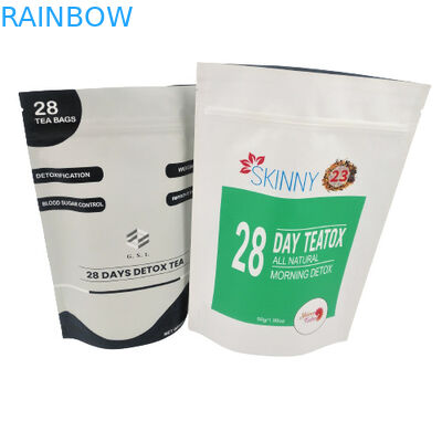 O empacotamento comestível personalizado está acima do saco do malote com prova do cheiro do zíper