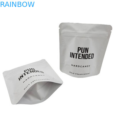 Saco personalizado do fechamento do fecho de correr da folha de alumínio de Mylar para o empacotamento de alimento comestível