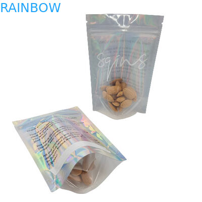 Saco personalizado do fechamento do fecho de correr da folha de alumínio de Mylar para o empacotamento de alimento comestível